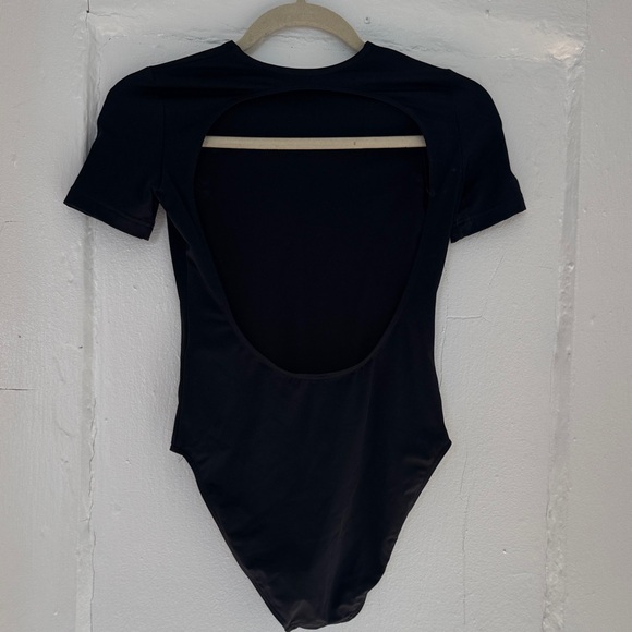 Balenciaga Midnight Black Short Sleeve Bodysuit - Picture 2 of 4